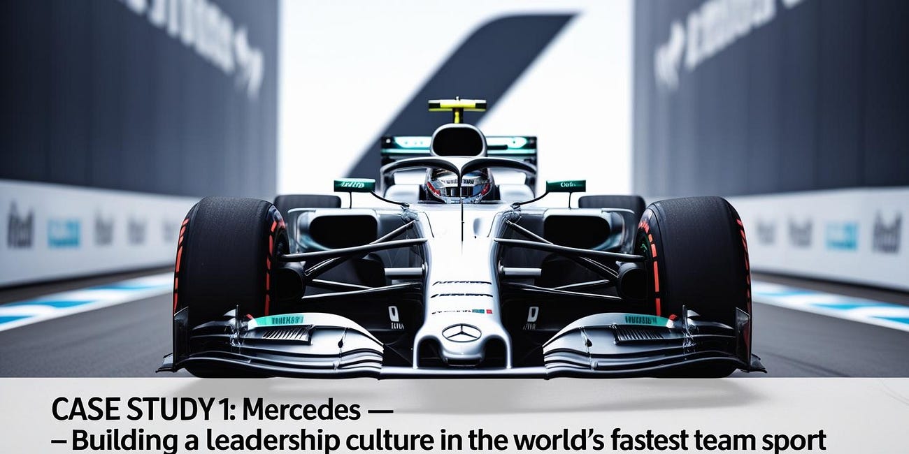 3 Upside Case Studies: Leadership Skills Development: (1) Mercedes-AMG Petronas Formula 1 Team, (2) Serena Williams, (3) Steph Curry 