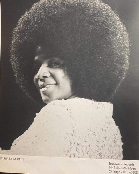 Barbara Acklin (1943 – 1998): Unsung Chicago Soul Legend