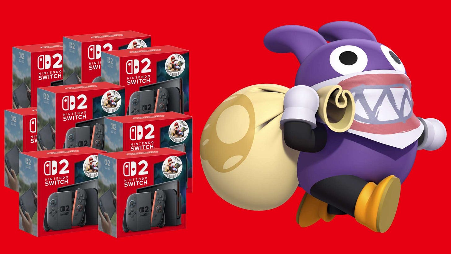 Nintendo Switch 2 consoles stolen