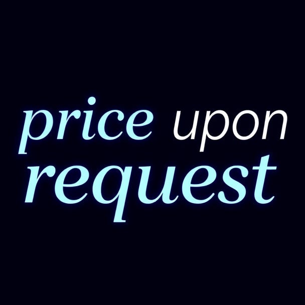 Price Upon Request