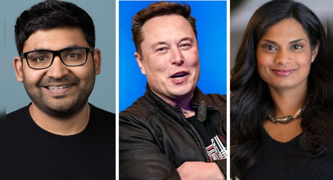'Bird is freed': Musk takes Twitter; Parag Agrawal and Vijaya Gadde are ... 'Bird is freed': Musk takes Twitter; Parag Agrawal and Vijaya Gadde are ...