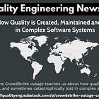 How quality is created, maintained and lost in complex software systems