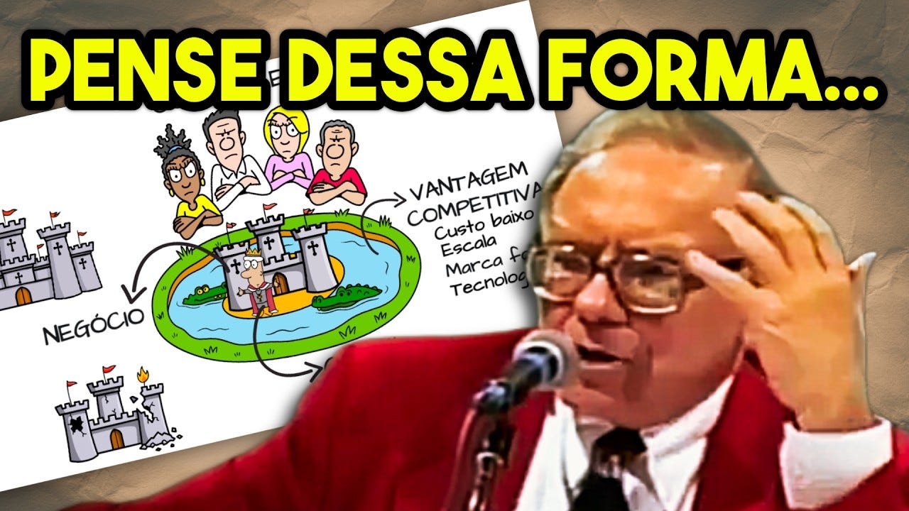 A METÁFORA MAIS PODEROSA DE BUFFETT SOBRE EMPRESAS