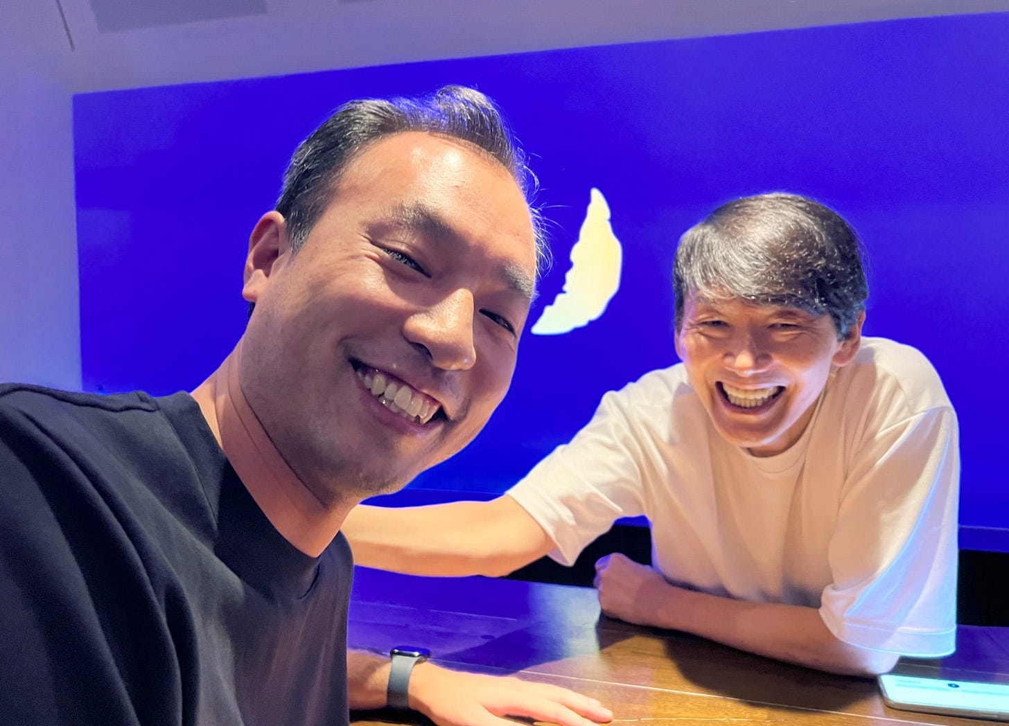 David Ung with Hide Yamamoto