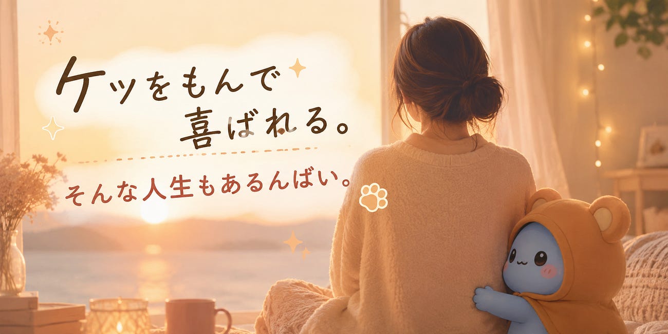 ケツをもんで喜ばれる。そんな人生もあるんばい。