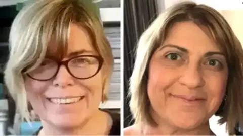 Liz Hopkin (left) and Fiona Elias(right). Liz Hopkin (left) and Fiona Elias(right).