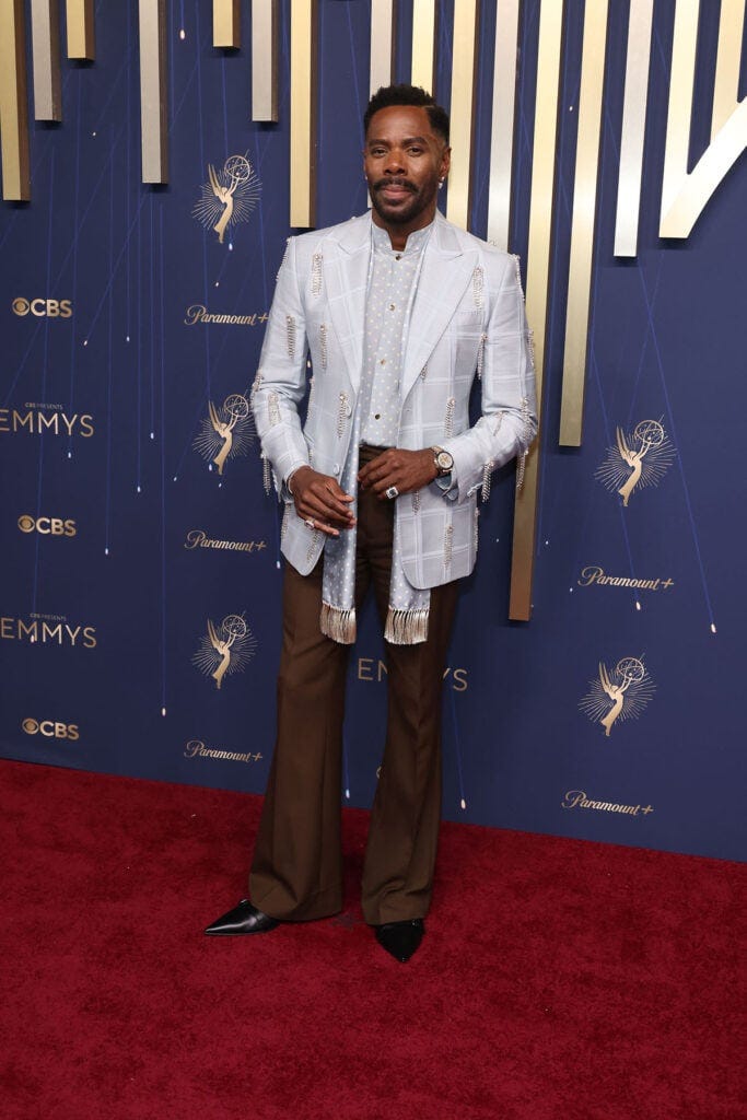 Colman Domingo Brings Valentino Flair to the 2025 Emmys