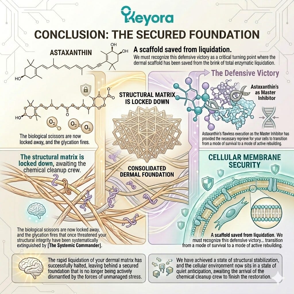 Astaxanthin Master Inhibitor enforces Structural Stabilization to arrest the Neuro-Endocrine Storm and secure Dermal Sovereignty through defensive victory. Astaxanthin Master Inhibitor enforces Structural Stabilization to arrest the Neuro-Endocrine Storm and secure Dermal Sovereignty through defensive victory.