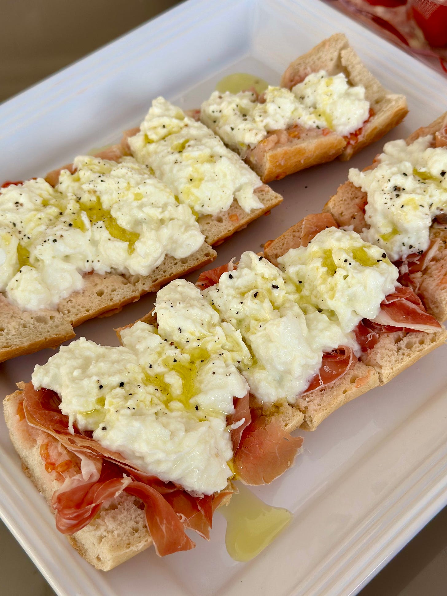 a picture of Pan con Tomato
