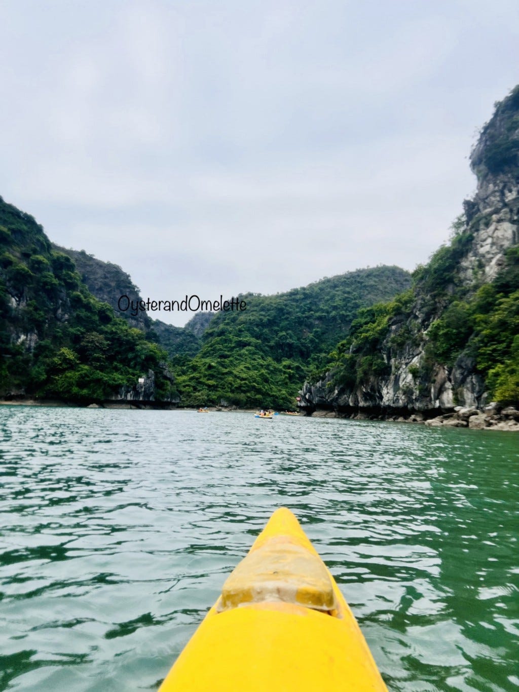 Kayaking in Lan Ha Bay from Viet Hai Village