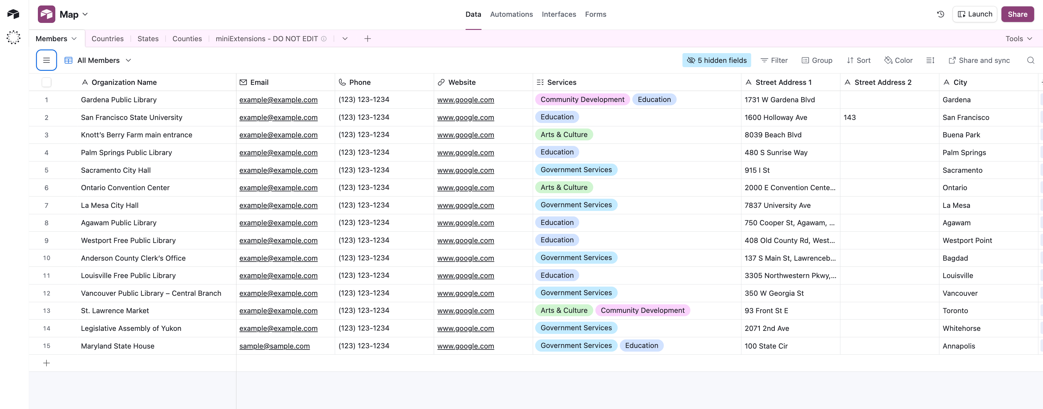 How to Build an Interactive Google Map from Airtable (Using Zite)