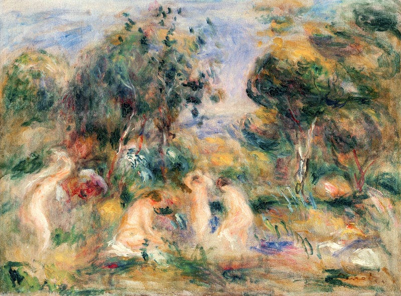 The Bathers from Pierre-Auguste Renoir