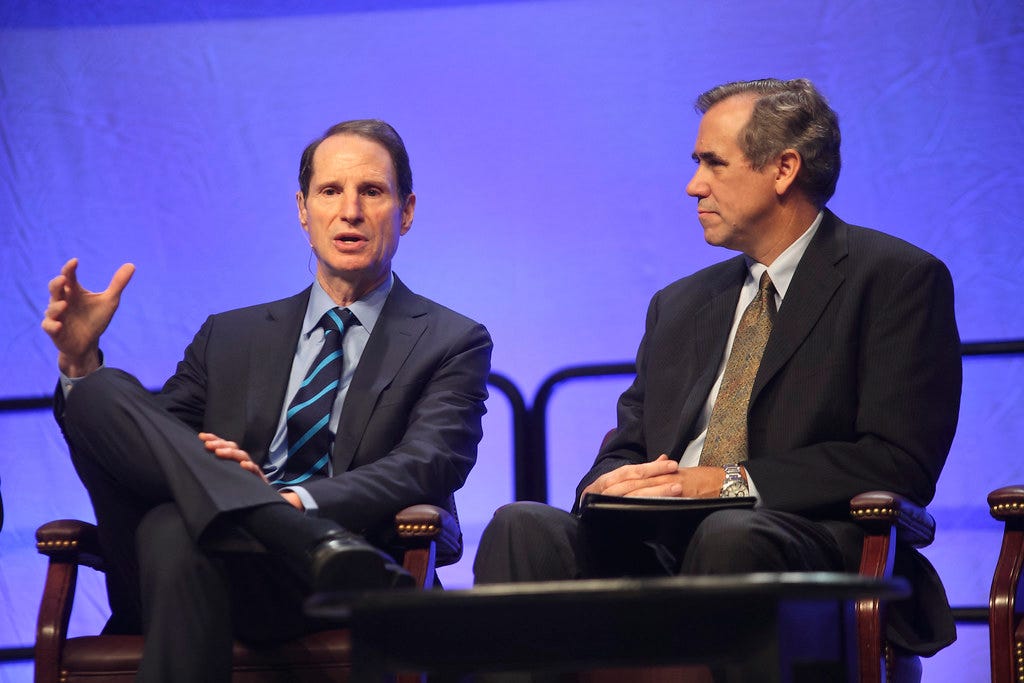 Wyden & Merkley at Oregon Leadership Summit