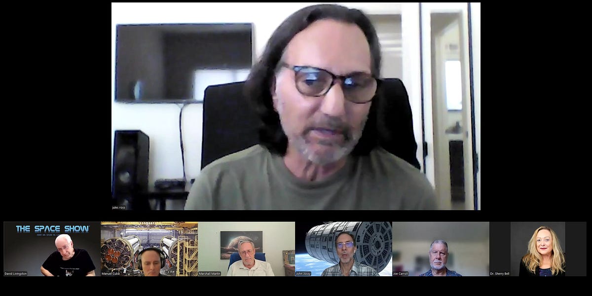 The Space Show Presents Jules Ross on space station design, artificial gravity & microgravity.