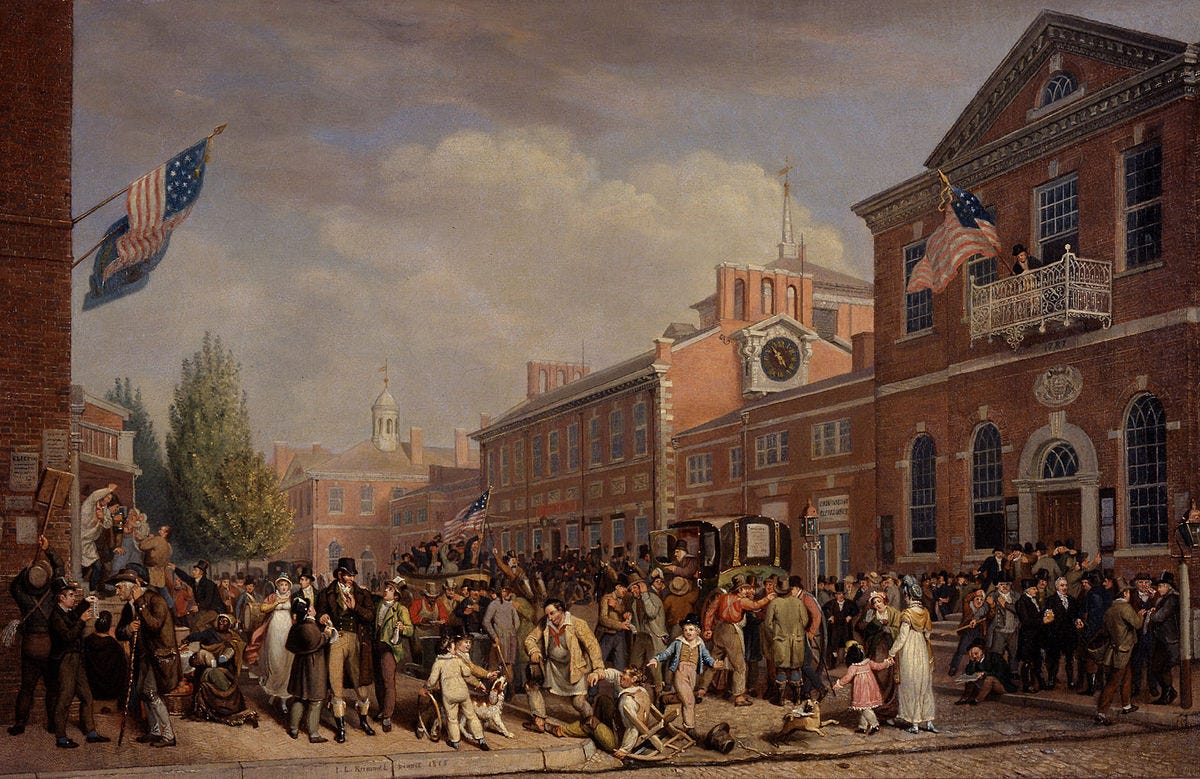 https://upload.wikimedia.org/wikipedia/commons/thumb/a/a4/Election_Day_1815_by_John_Lewis_Krimmel.jpg/1200px-Election_Day_1815_by_John_Lewis_Krimmel.jpg https://upload.wikimedia.org/wikipedia/commons/thumb/a/a4/Election_Day_1815_by_John_Lewis_Krimmel.jpg/1200px-Election_Day_1815_by_John_Lewis_Krimmel.jpg