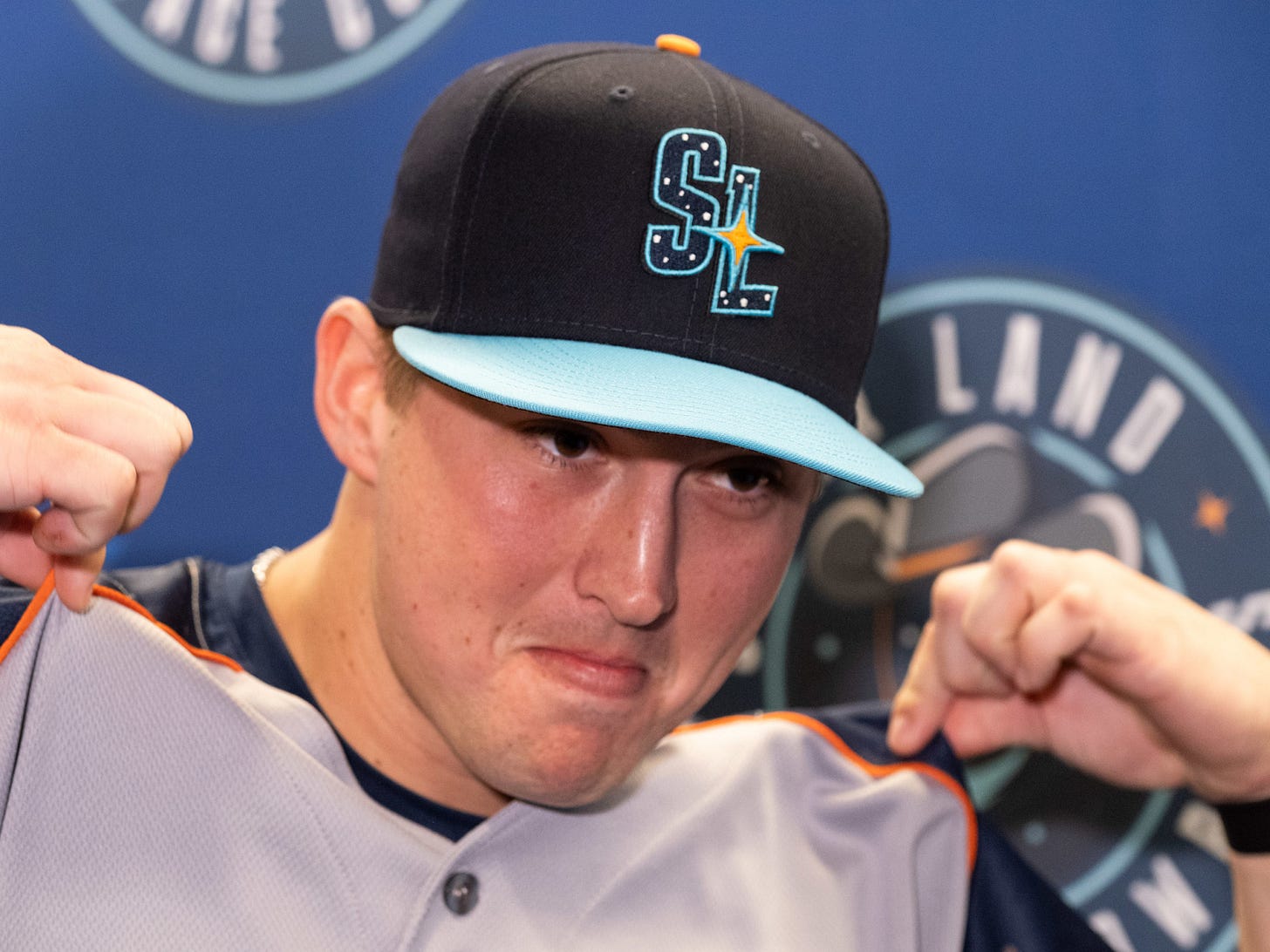 The Houston Astros held a launch party to reveal the Sugar Land Space Cowboys in a re-branding for their Triple A franchise at Constellation Field The Houston Astros held a launch party to reveal the Sugar Land Space Cowboys in a re-branding for their Triple A franchise at Constellation Field