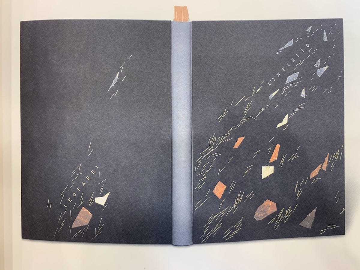 dark navy boards decorated with orange and yellow blocks and yellow streaks like grass clippings, all evoking the movement of wind dark navy boards decorated with orange and yellow blocks and yellow streaks like grass clippings, all evoking the movement of wind