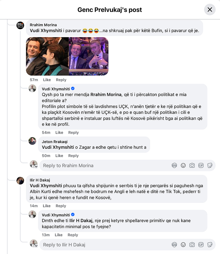 Kori i turmës së Genc Prelvukajt