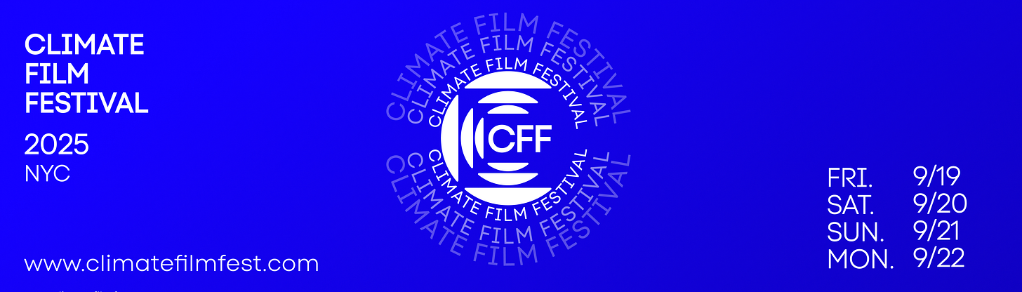Climate Film Festival Banner | 9/19-9/22