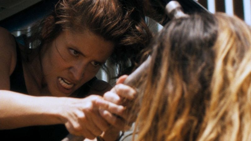 fear the walking dead ophelia hammering walkers fear the walking dead ophelia hammering walkers