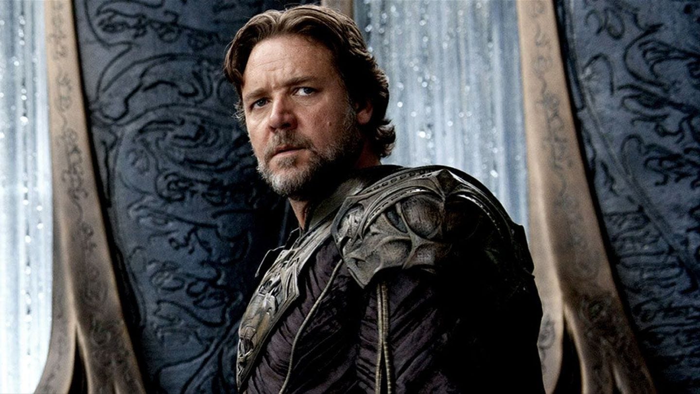 OTHER: "Russell Crowe filmed scenes for Man Of Steel in which he spoke  Kryptonian, but they never made it into the final cut. " : r/DC_Cinematic