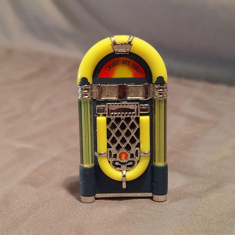 Light My Fire Jukebox Refillable Pocket Lighter Blue