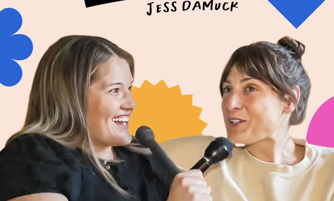 jess damuck is a salad freak and a health nut and she's got the books to prove it!
