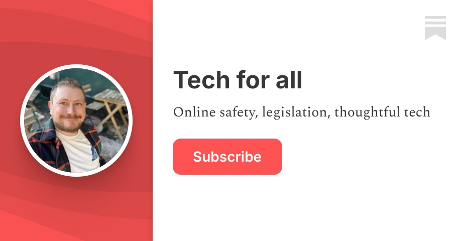 Tech for all | Andy Burrows | Substack