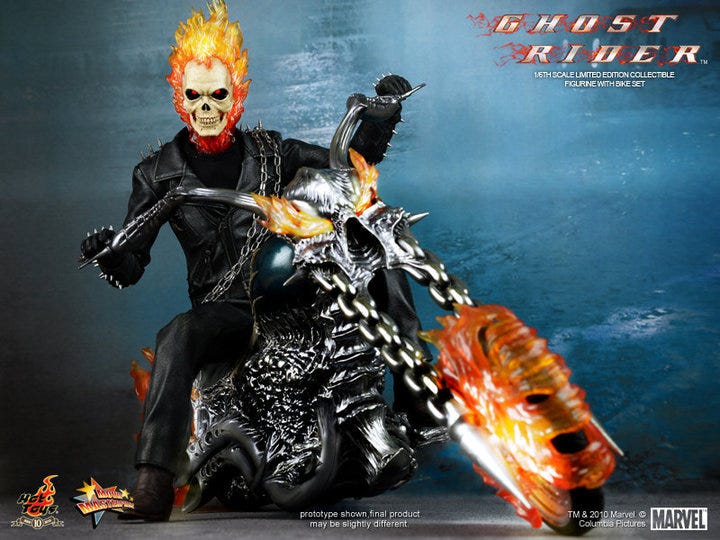 ghost rider marvel johnny blaze collectible movie tv tech geeks ghost rider marvel johnny blaze collectible movie tv tech geeks