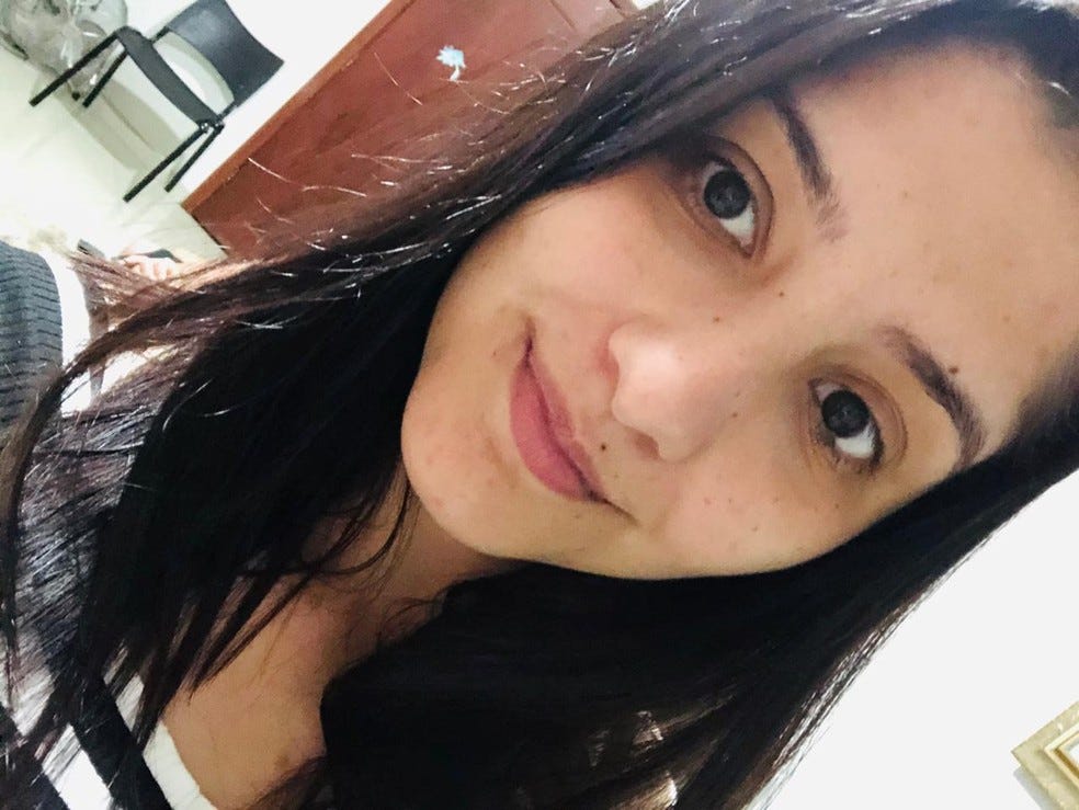 Rebeca Cardoso Tenente Molina, from Mar de Espanha, died after being transferred to Oliveira, in the Center-West of Minas Gerais — Photo: Reproduction/ Social Network Rebeca Cardoso Tenente Molina, from Mar de Espanha, died after being transferred to Oliveira, in the Center-West of Minas Gerais — Photo: Reproduction/ Social Network