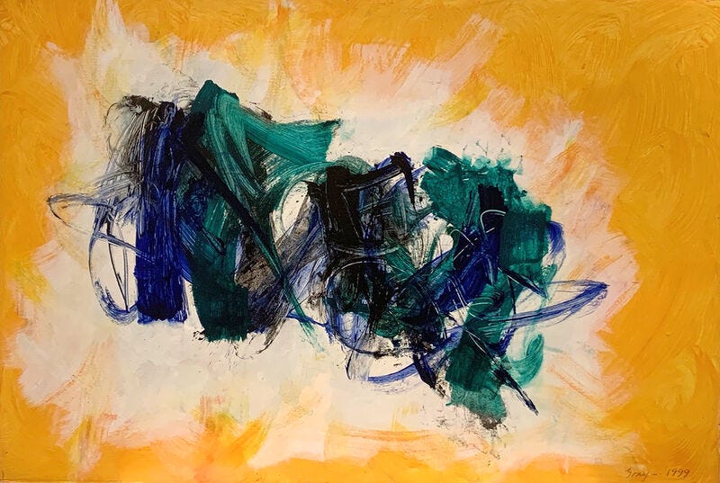 Cleve Gray | Untitled (1999) | Available for Sale | Artsy