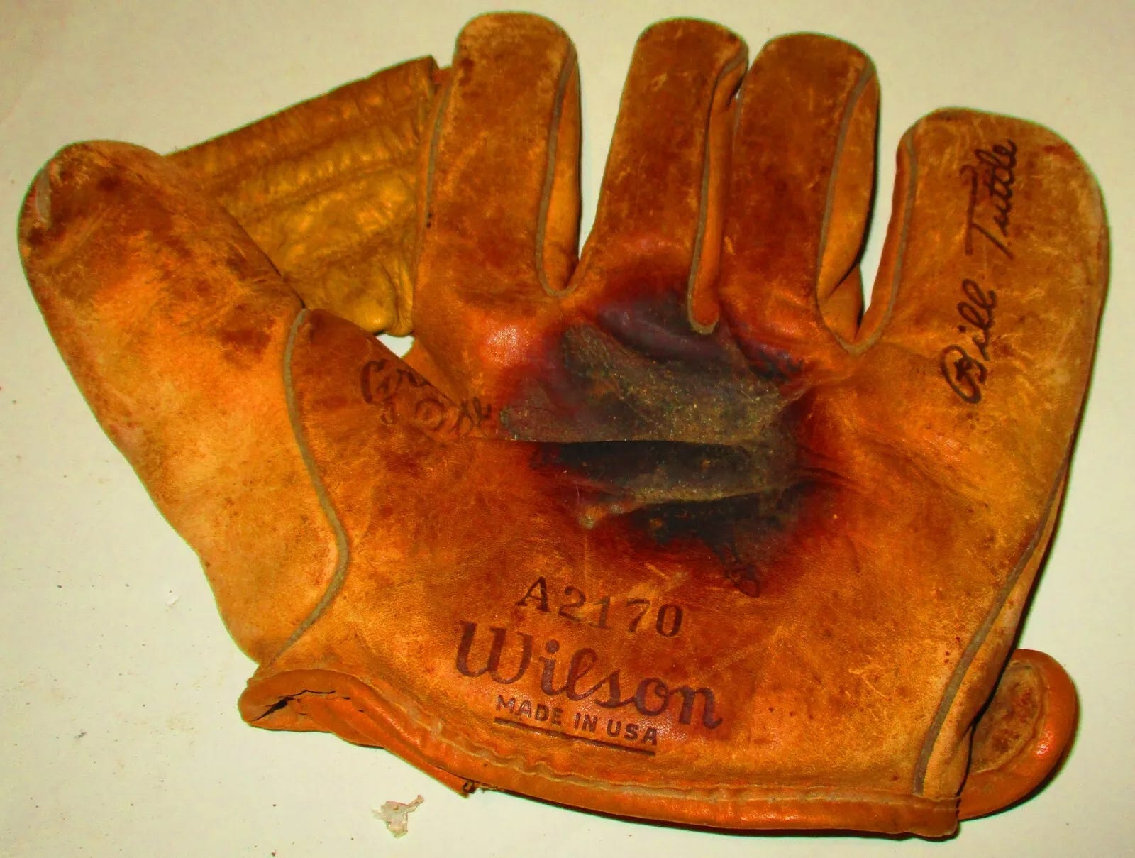 First Gloves: Bill Tuttle