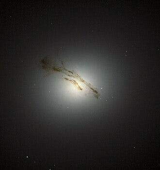Messier 84 nucleus by HST Messier 84 nucleus by HST