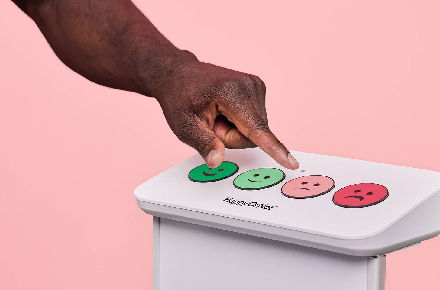 Easy & instant customer feedback - HappyOrNot Smiley Terminal ™