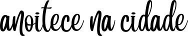 Anoitece na cidade