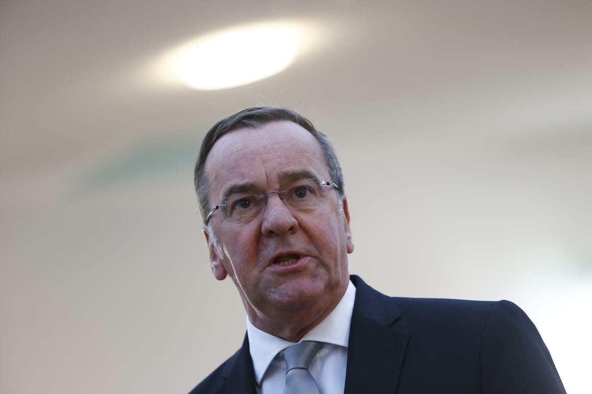Defence Minister Pistorius Speaks Following Russian Eavesdropping Incident