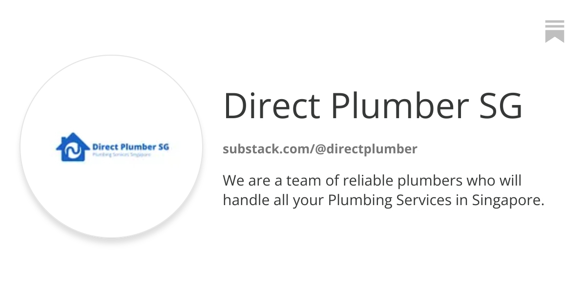 Direct Plumber SG | Substack