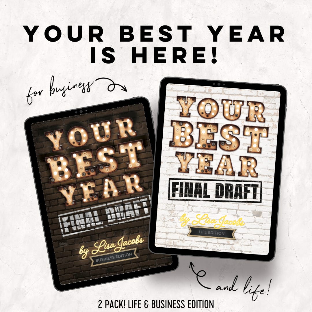 Your Best Year by Lisa Jacobs