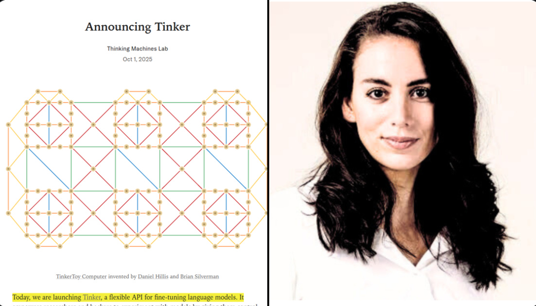 🧠 Mira Murati's Stealth AI Lab Launches Its First Product.