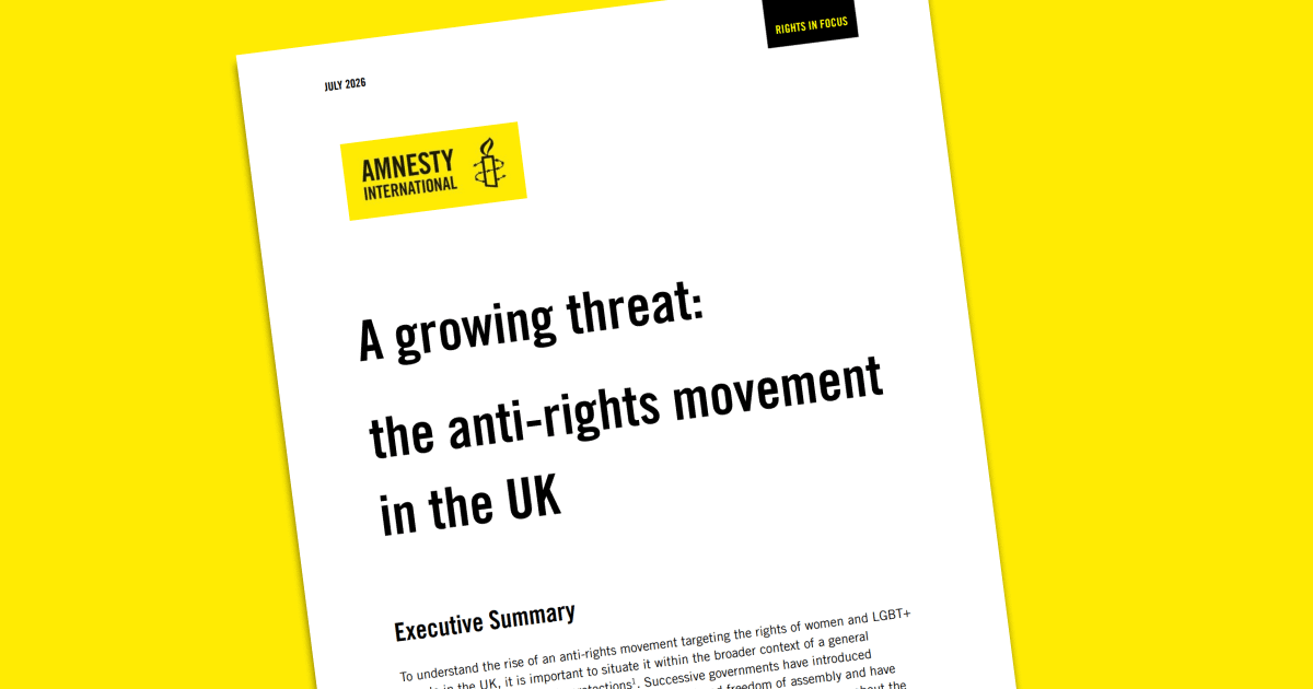 Amnesty calls bishops a “growing threat” in withdrawn report Amnesty calls bishops a “growing threat” in withdrawn report