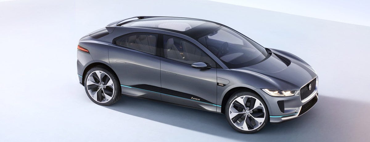 JAGUAR REVEALS THE I-PACE CONCEPT - STUDIO EXTERIOR JAGUAR REVEALS THE I-PACE CONCEPT - STUDIO EXTERIOR