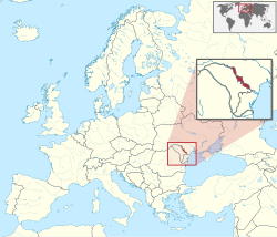Location of Transnistria Location of Transnistria