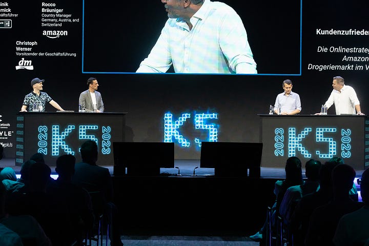 K5 Panel Amazon dm Rocco Bräuniger Christoph Werner