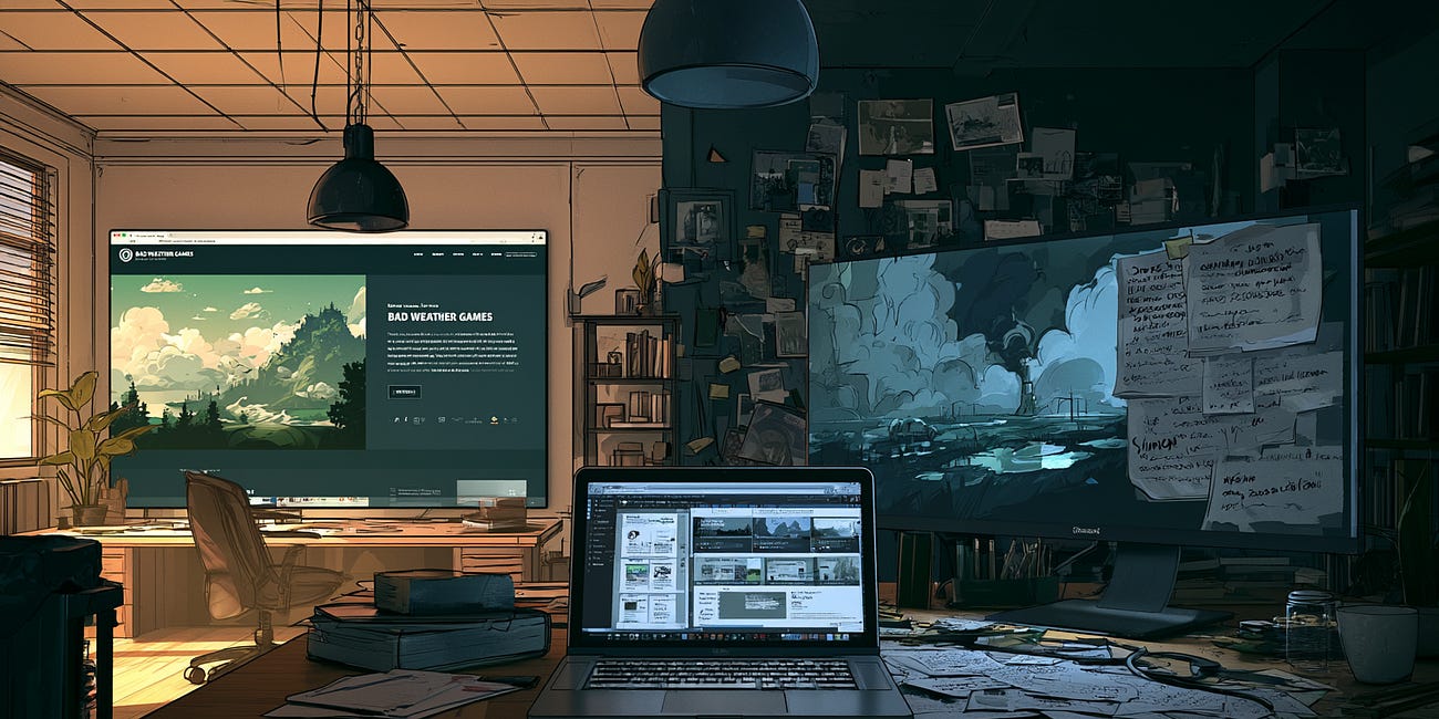 I built a fake studio and a real AI game – POST-MORTEM
