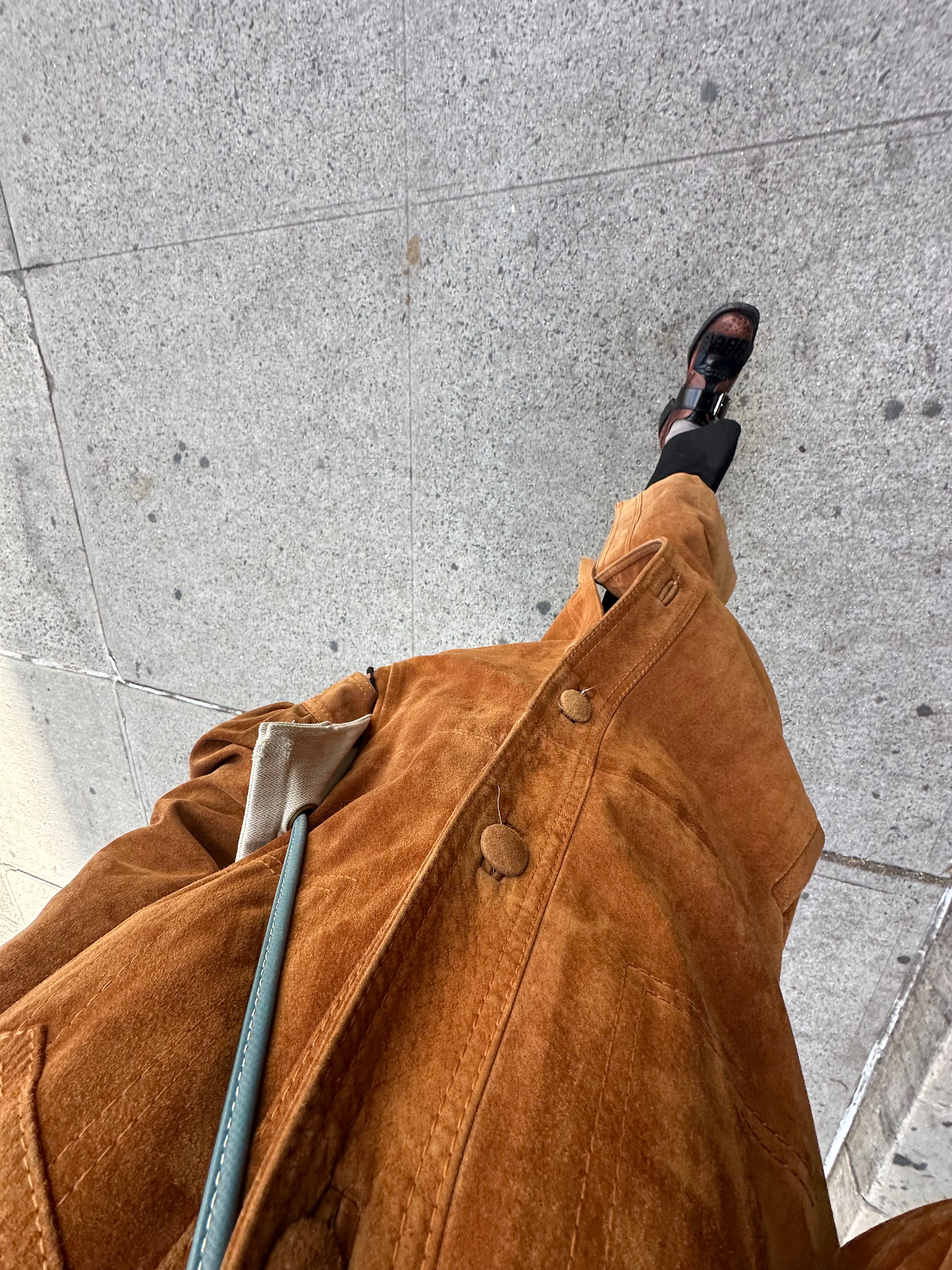 Why I'll Never Buy a New Suede Jacket - by Jenny Walton Why I'll Never Buy a New Suede Jacket - by Jenny Walton