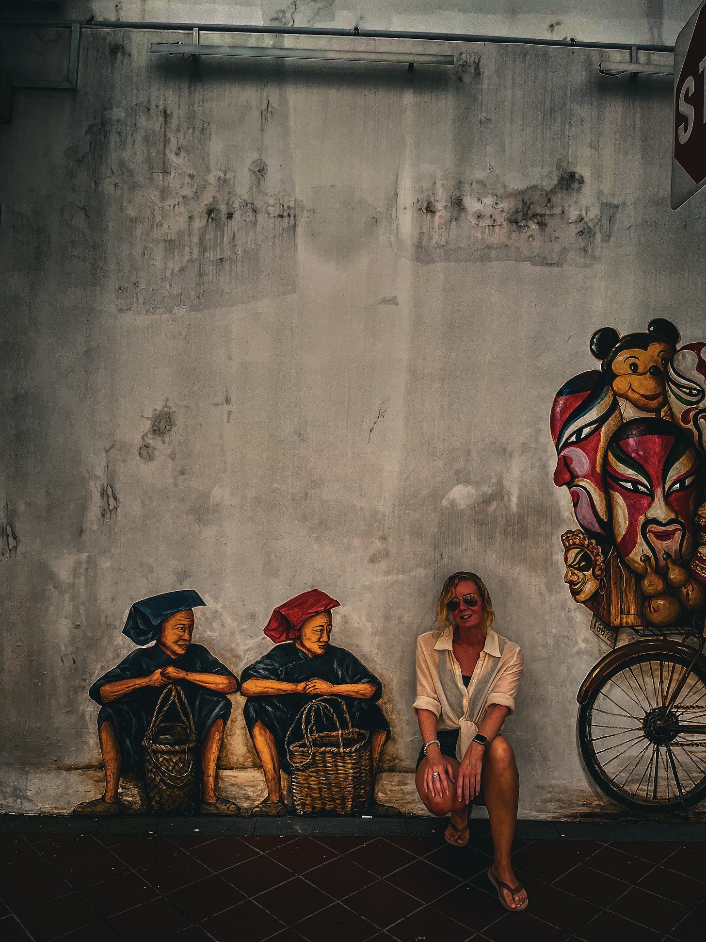 Street Art, Chinatown, Singapore