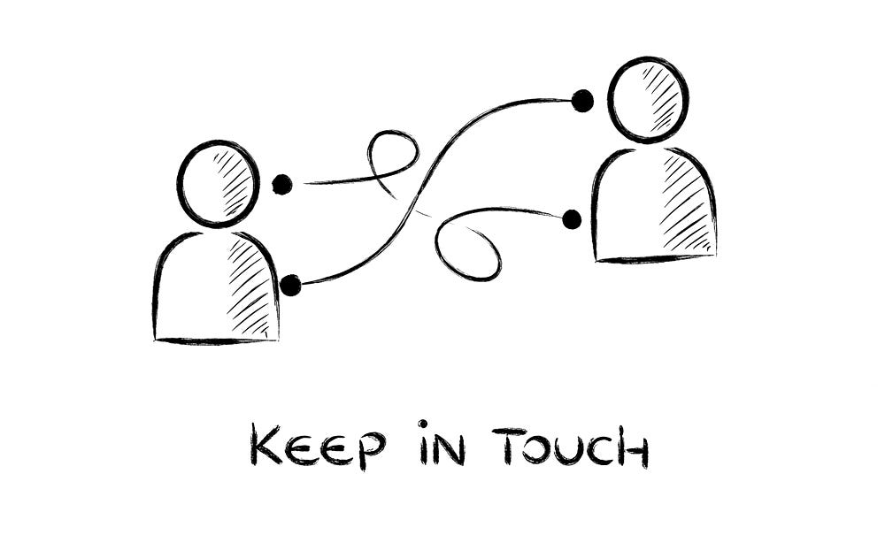 Keep in Touch Graphic