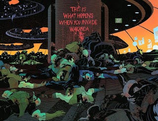 Black Panther makes an impression Black Panther makes an impression