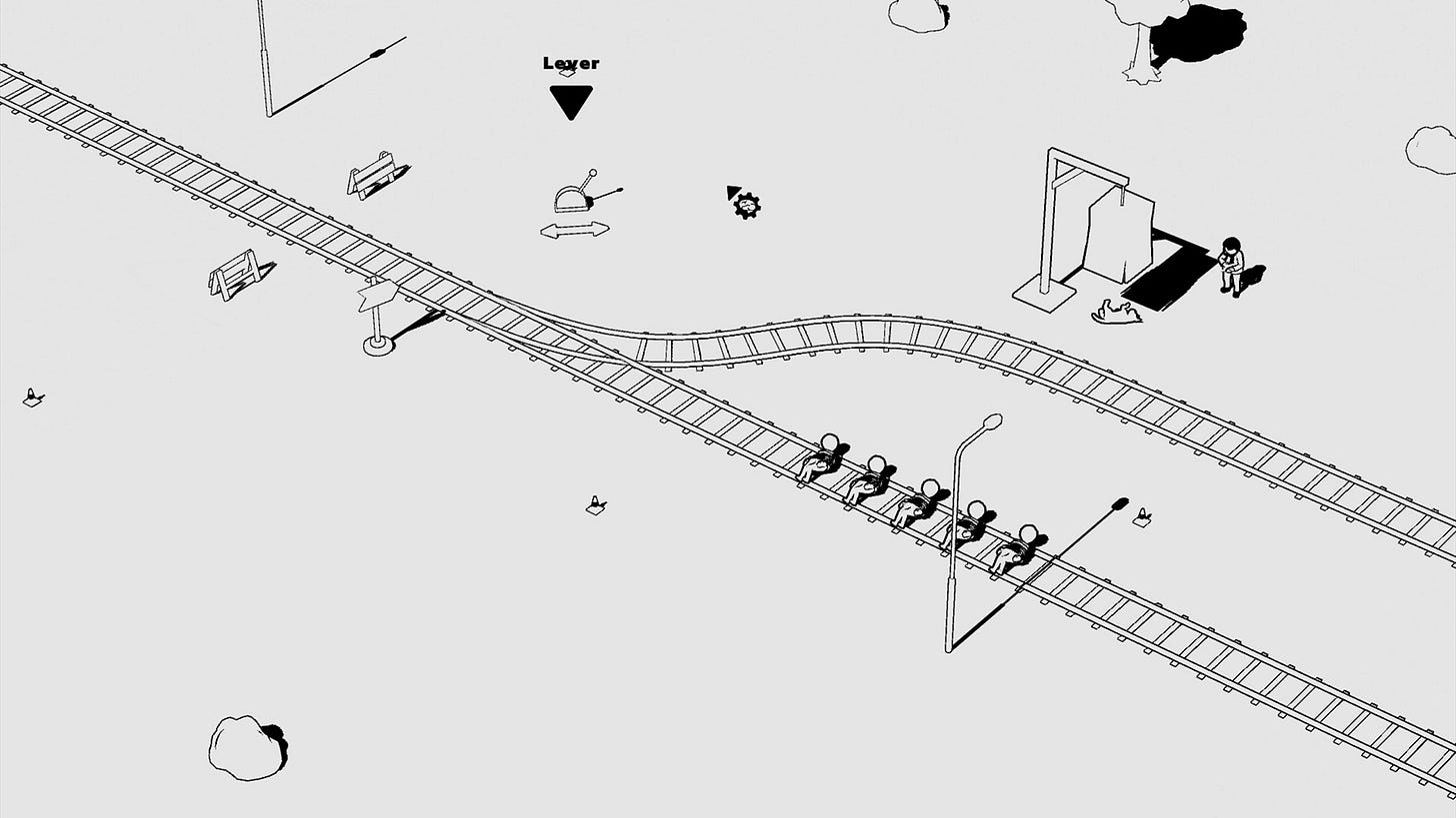 Ένα από τα προβλήματα του The Trolley Solution Ένα από τα προβλήματα του The Trolley Solution