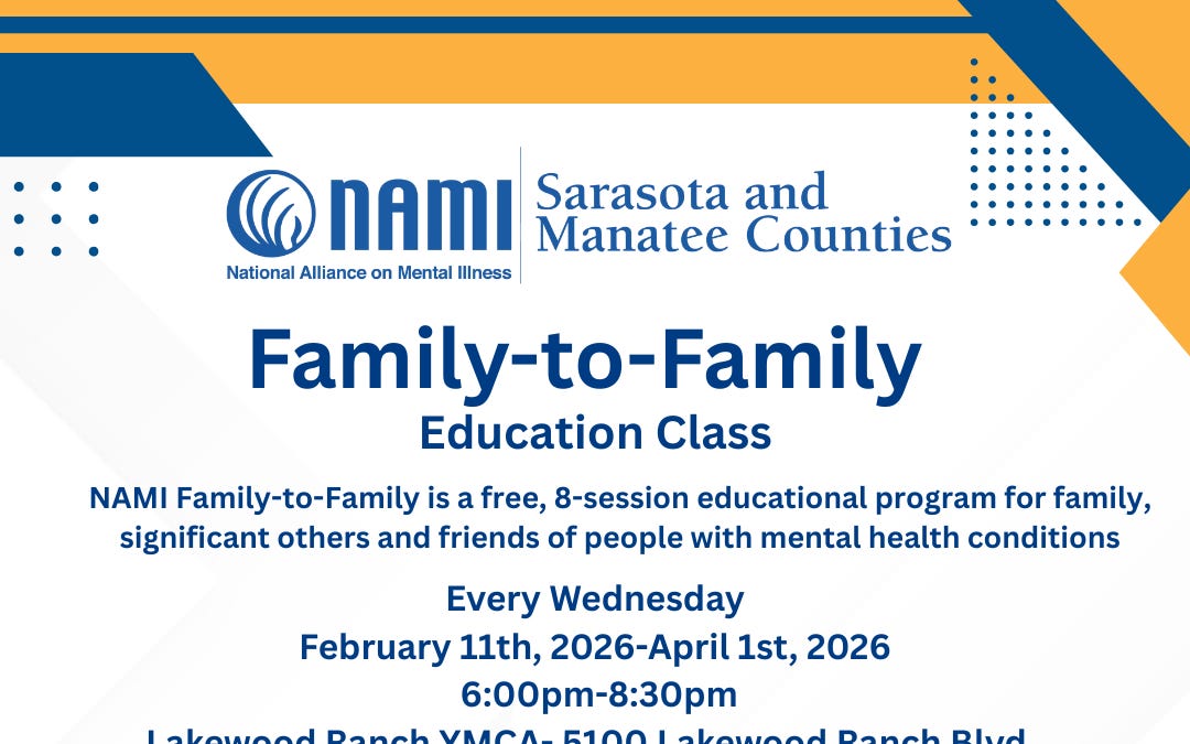 NAMI to Offer Family-to-Family Mental Health Education Class at ...